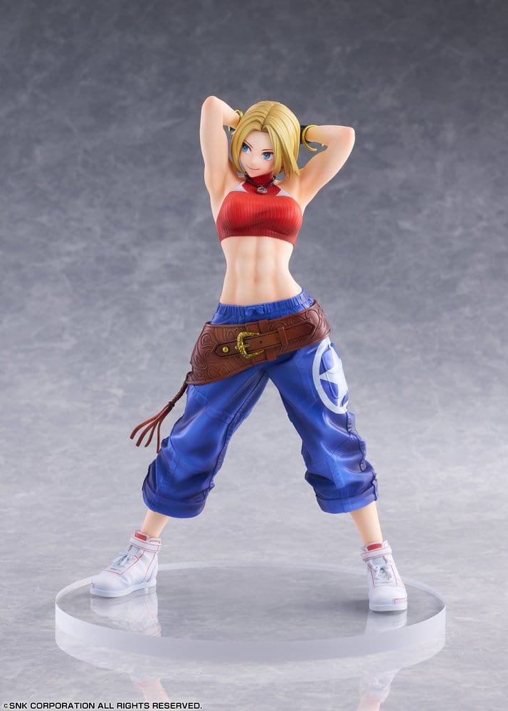 Fighting Girls Collection The King of Fighters XV PVC Figure 1/7 Blue Mary 26 cm
