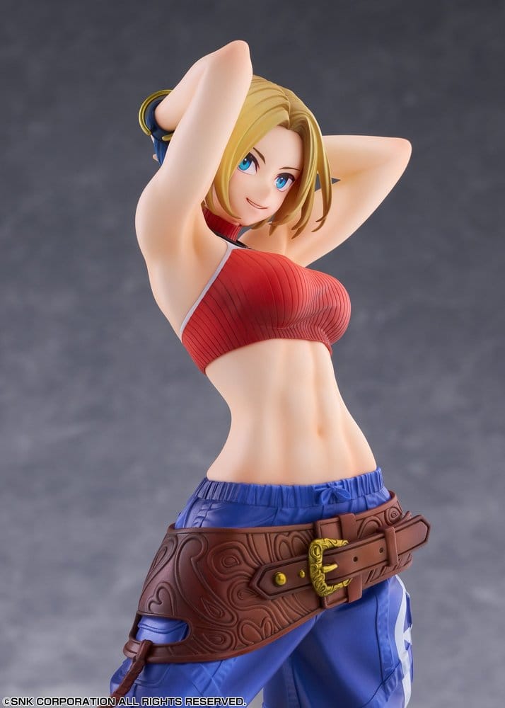 Fighting Girls Collection The King of Fighters XV PVC Figure 1/7 Blue Mary 26 cm