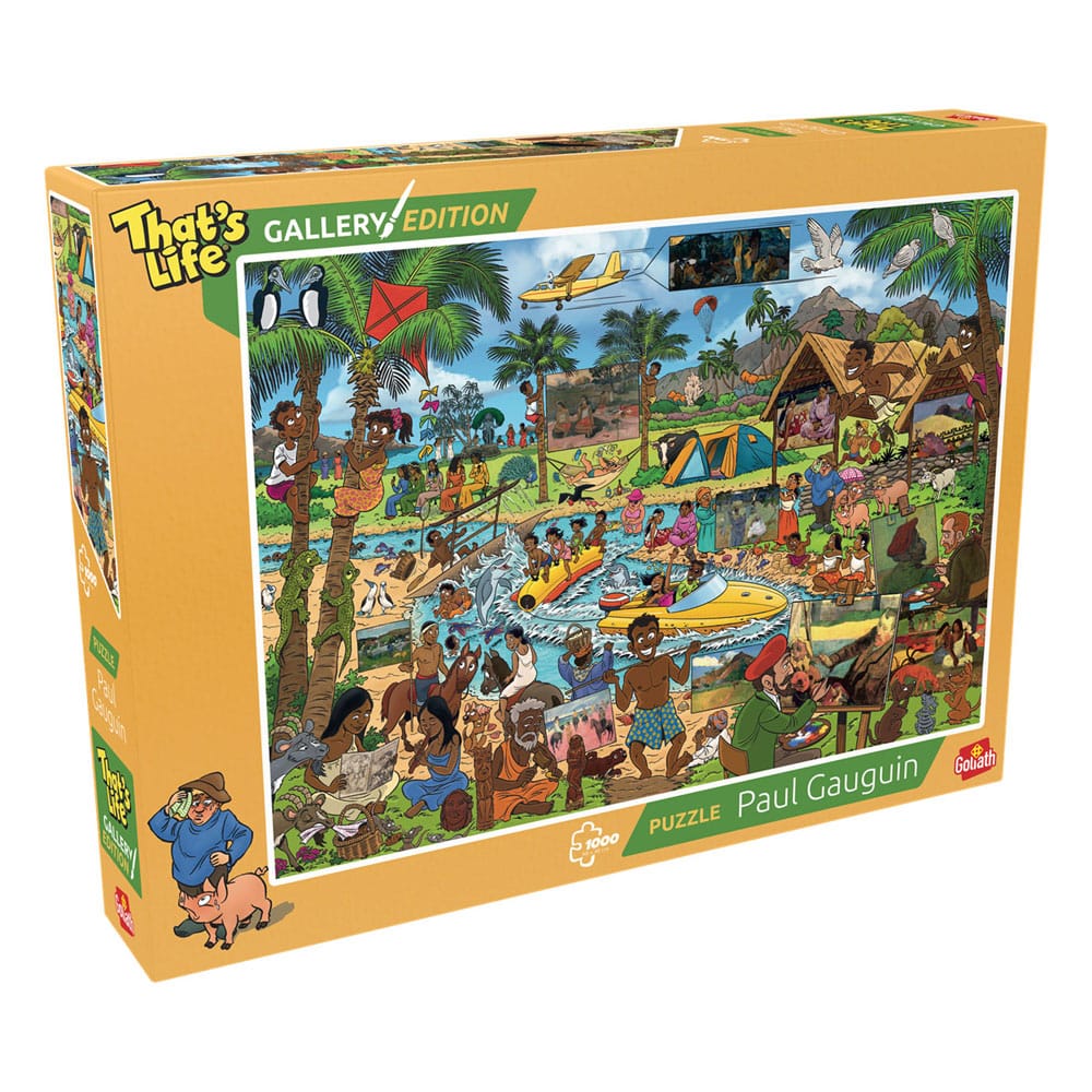 That´s Life Gallery Edition Puzzle Paul Gauguin (1000 bitar) Goliath Toys