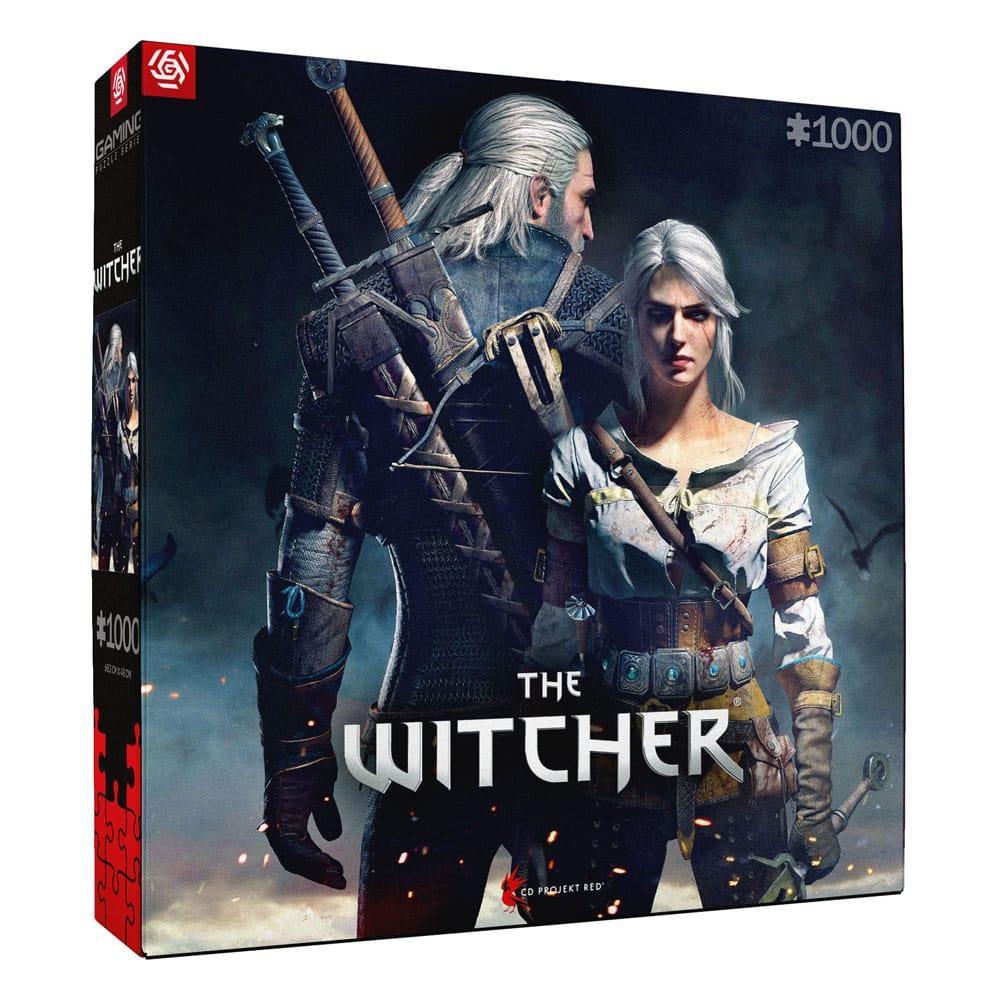 The Witcher Gaming Puzzle Geralt & Ciri (1000 bitar) Good Loot