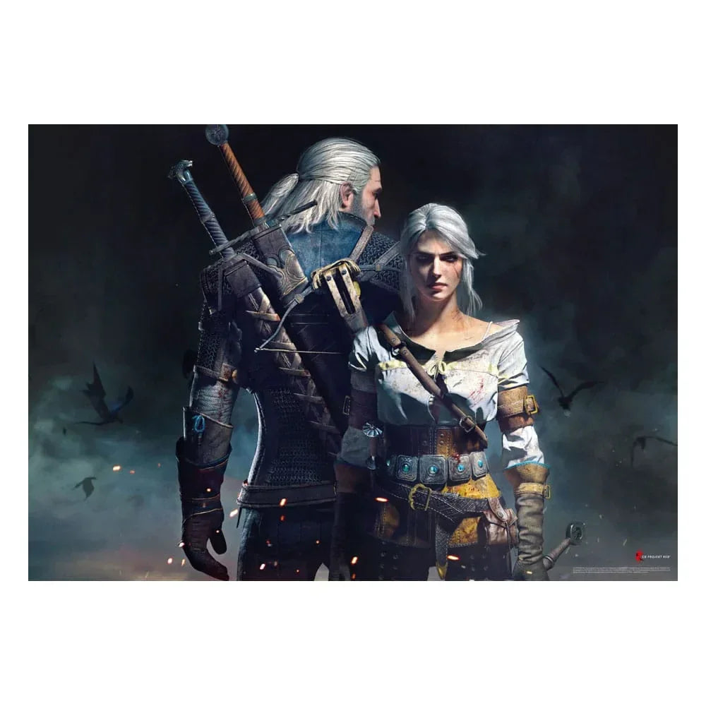 The Witcher Gaming Puzzle Geralt & Ciri (1000 bitar) Good Loot