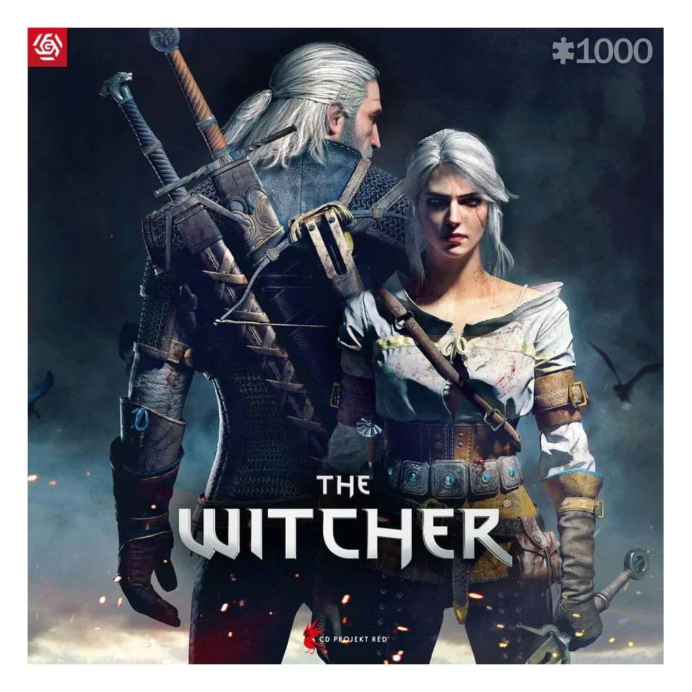 The Witcher Gaming Puzzle Geralt & Ciri (1000 bitar) Good Loot