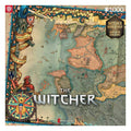 The Witcher 3 Gaming Pussel: De Norra Kungadömena (1000 bitar) Good Loot