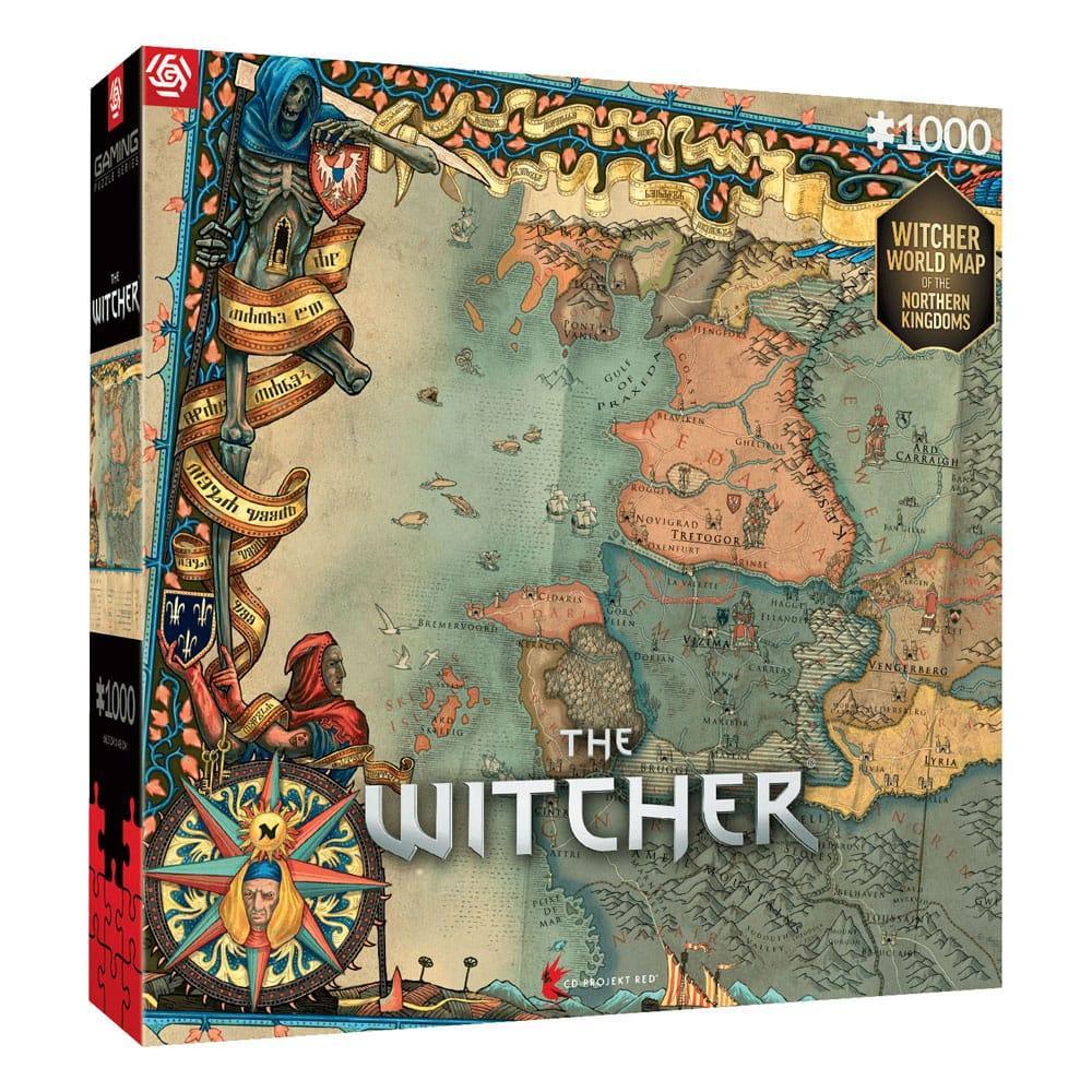 The Witcher 3 Gaming Pussel: De Norra Kungadömena (1000 bitar) Good Loot