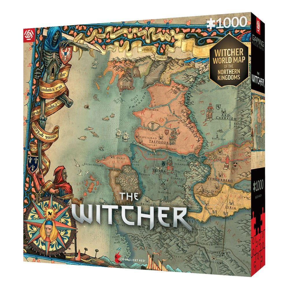The Witcher 3 Gaming Pussel: De Norra Kungadömena (1000 bitar) Good Loot
