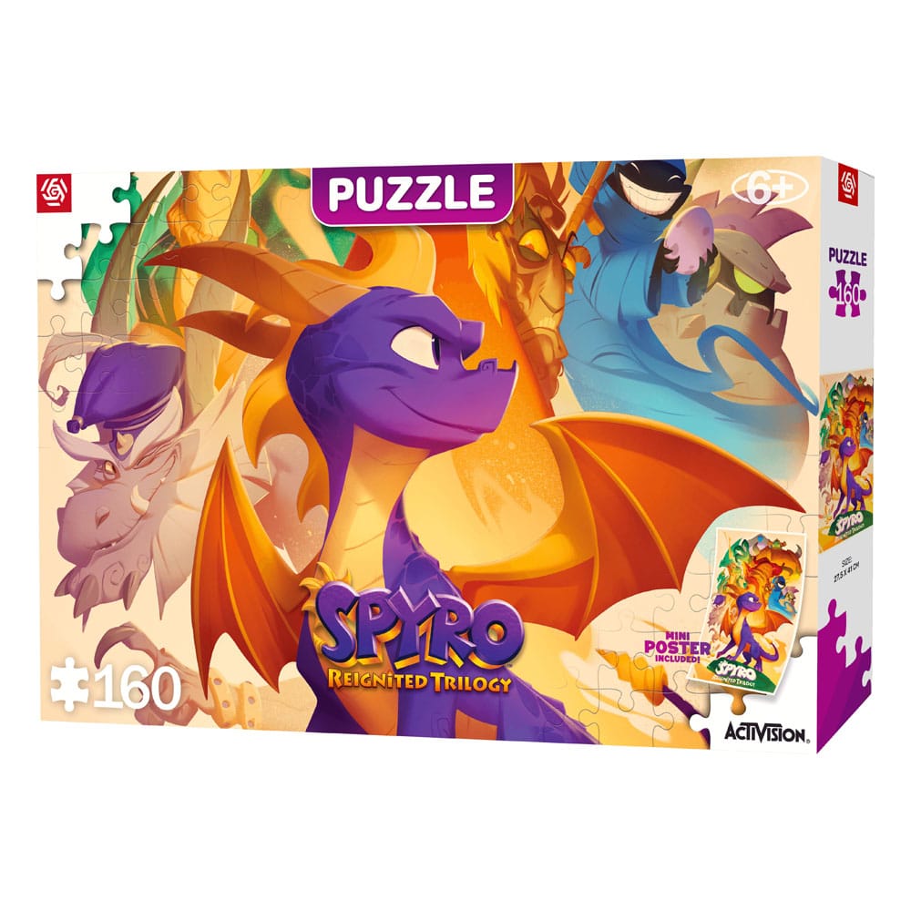 Spyro Reignited Trilogy Kids Puzzle Heroes (160 bitar) Good Loot