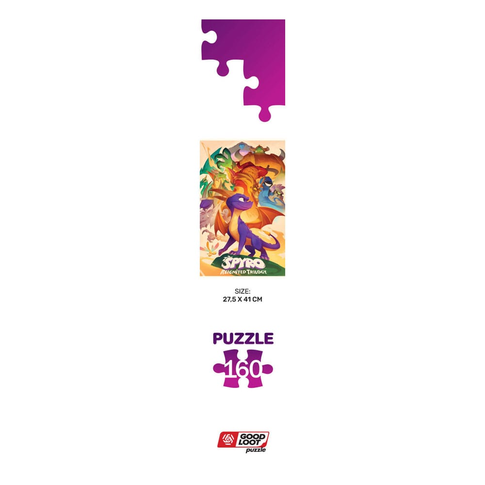 Spyro Reignited Trilogy Kids Puzzle Heroes (160 bitar) Good Loot