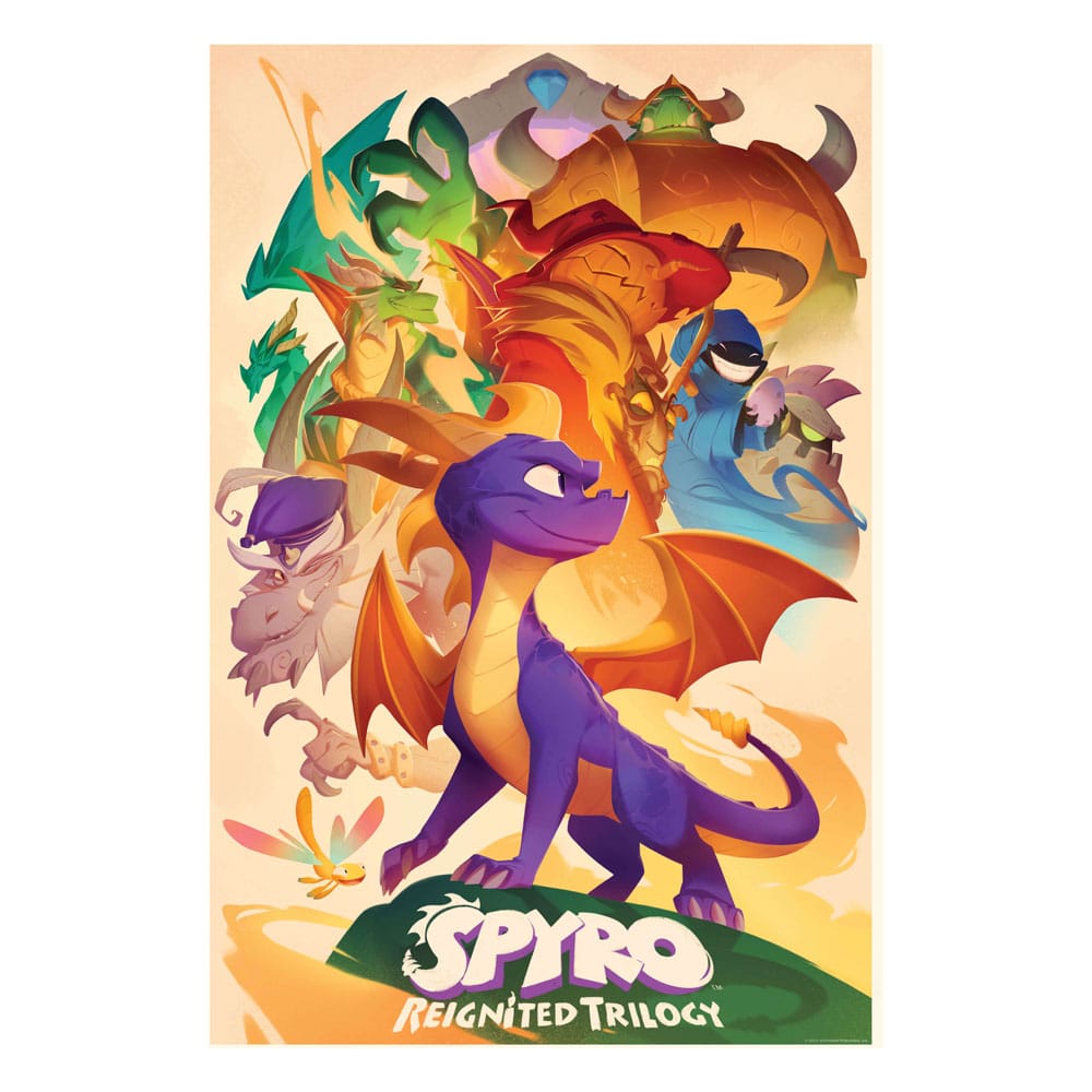 Spyro Reignited Trilogy Kids Puzzle Heroes (160 bitar) Good Loot