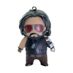 Cyberpunk 2077 Hängande Figur Johnny Silverhand 10 cm Good Loot