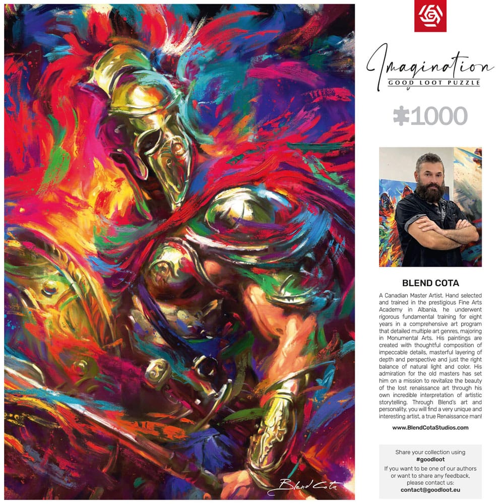 Blend Cota Puzzle The Illyrian Warrior (1000 bitar) Good Loot