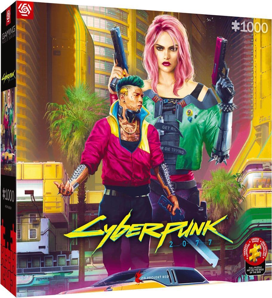 Cyberpunk 2077 Pussel i Kitschstil (1000 bitar) Good Loot