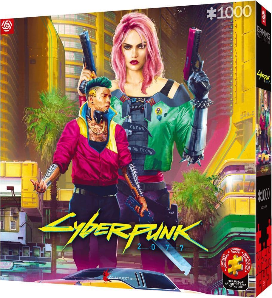 Cyberpunk 2077 Pussel i Kitschstil (1000 bitar) Good Loot