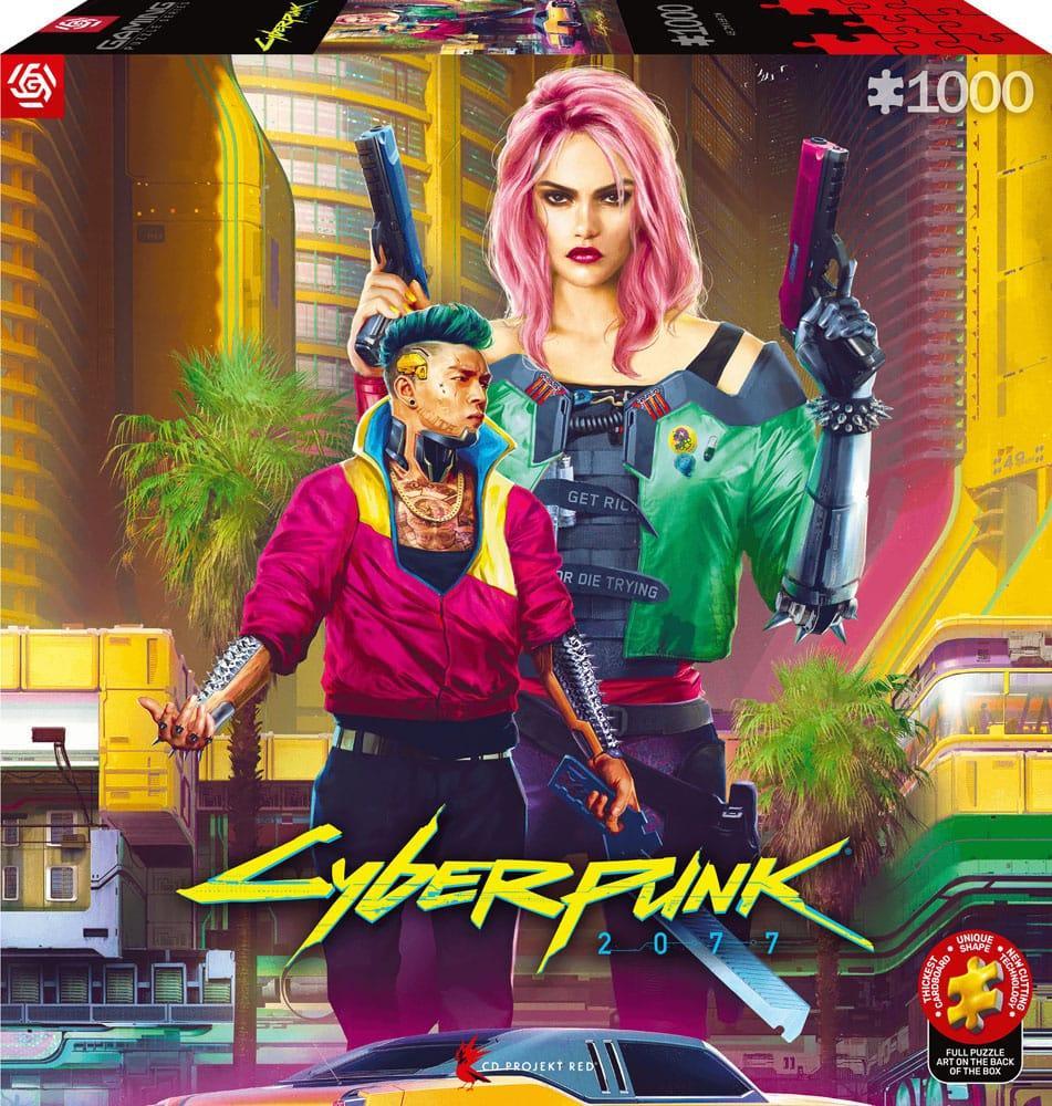 Cyberpunk 2077 Pussel i Kitschstil (1000 bitar) Good Loot