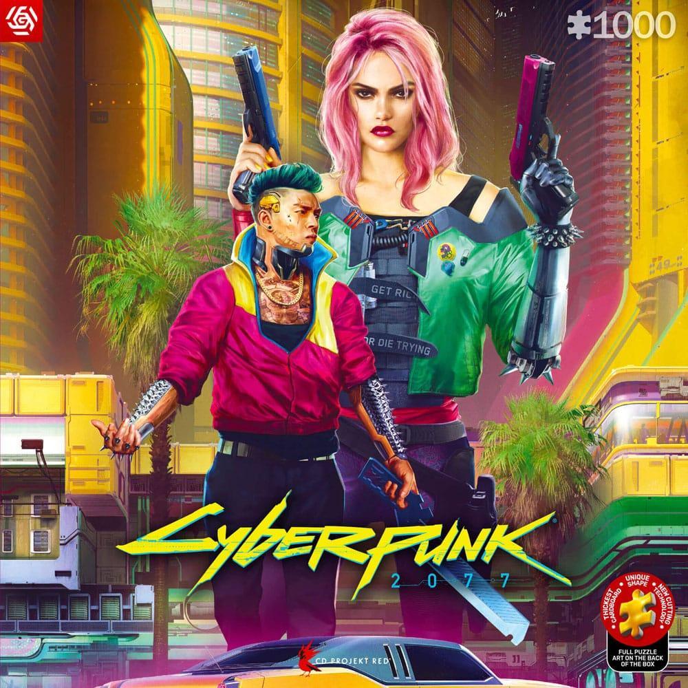 Cyberpunk 2077 Pussel i Kitschstil (1000 bitar) Good Loot