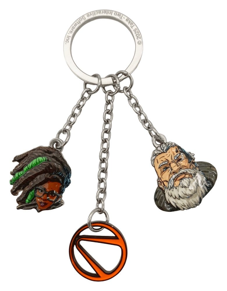 Borderlands 4 Keychain Harlowe & Amon – Collector's Accessory for Fans