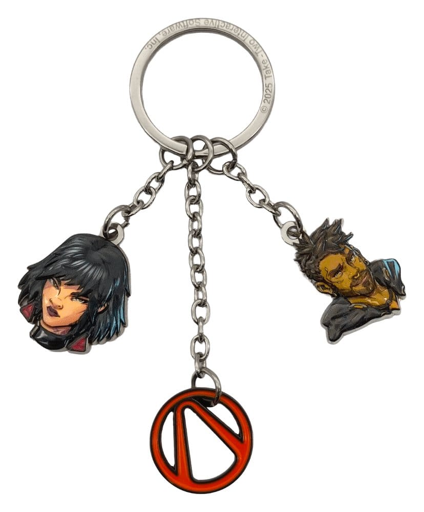 Borderlands 4 Keychain Vex & Rafa - Collectible from Good Loot