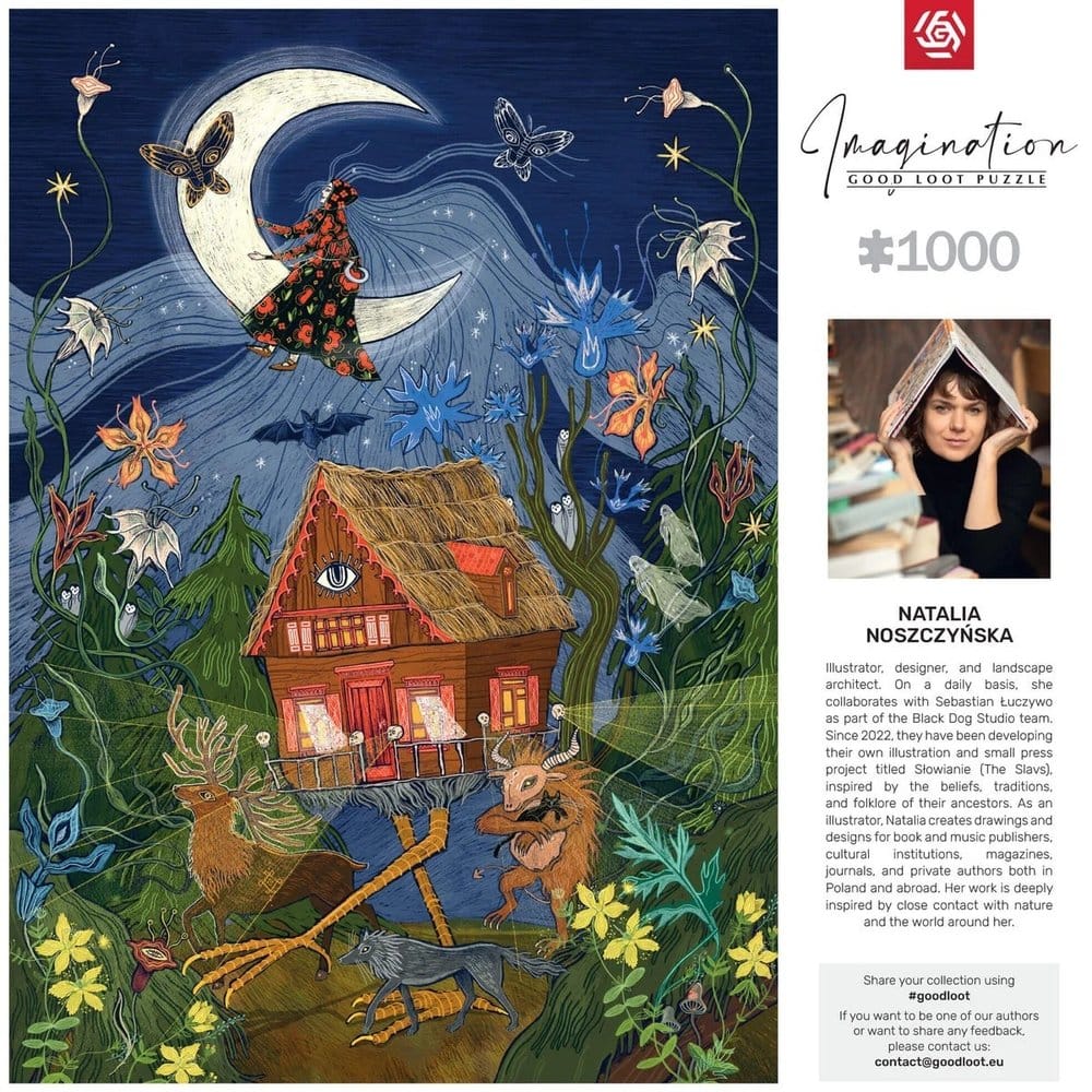 Fantasy Series Jigsaw Puzzle Natalia Noszczynska Slowianski Swiat Nadchodzi (1000 Pieces)