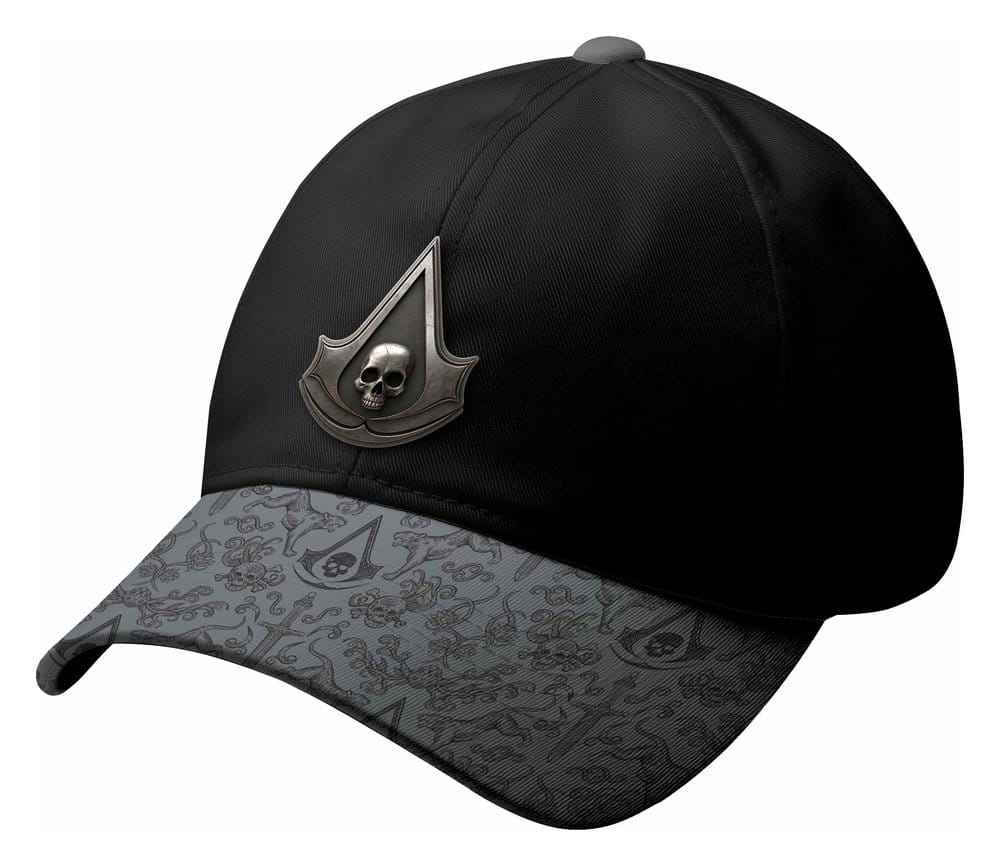 Assassin's Creed Black Flag Återställd Vintage Keps Med Pirattema