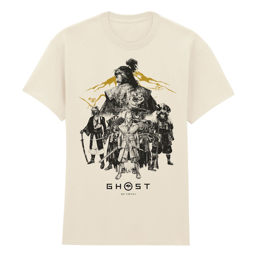 Ghost of Yotei T-Shirt - Yotei Six Size S Heroes Inc