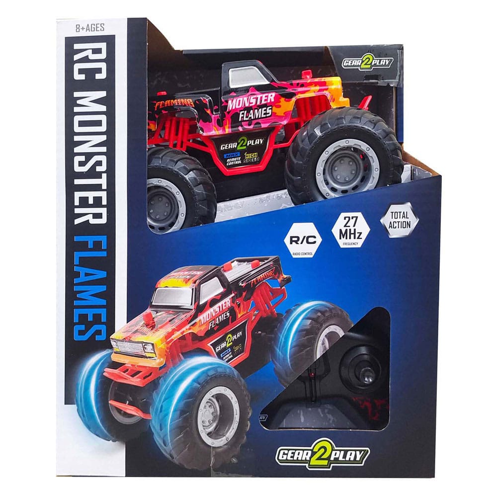 Gear2Play Radio-controlled RC Monster Flames 19 cm Gear2Play