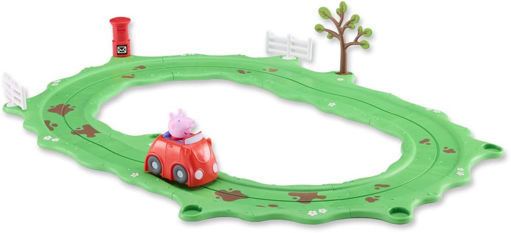 Greta Gris Whizz Around Peppa's Little Red Car Set Character Options