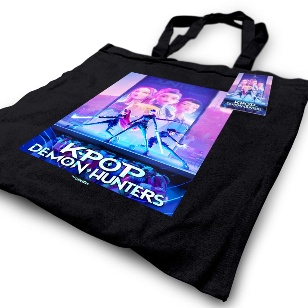 KPop Demon Hunters Tote Bag - Officiell Nyckelkonst Pyramid International