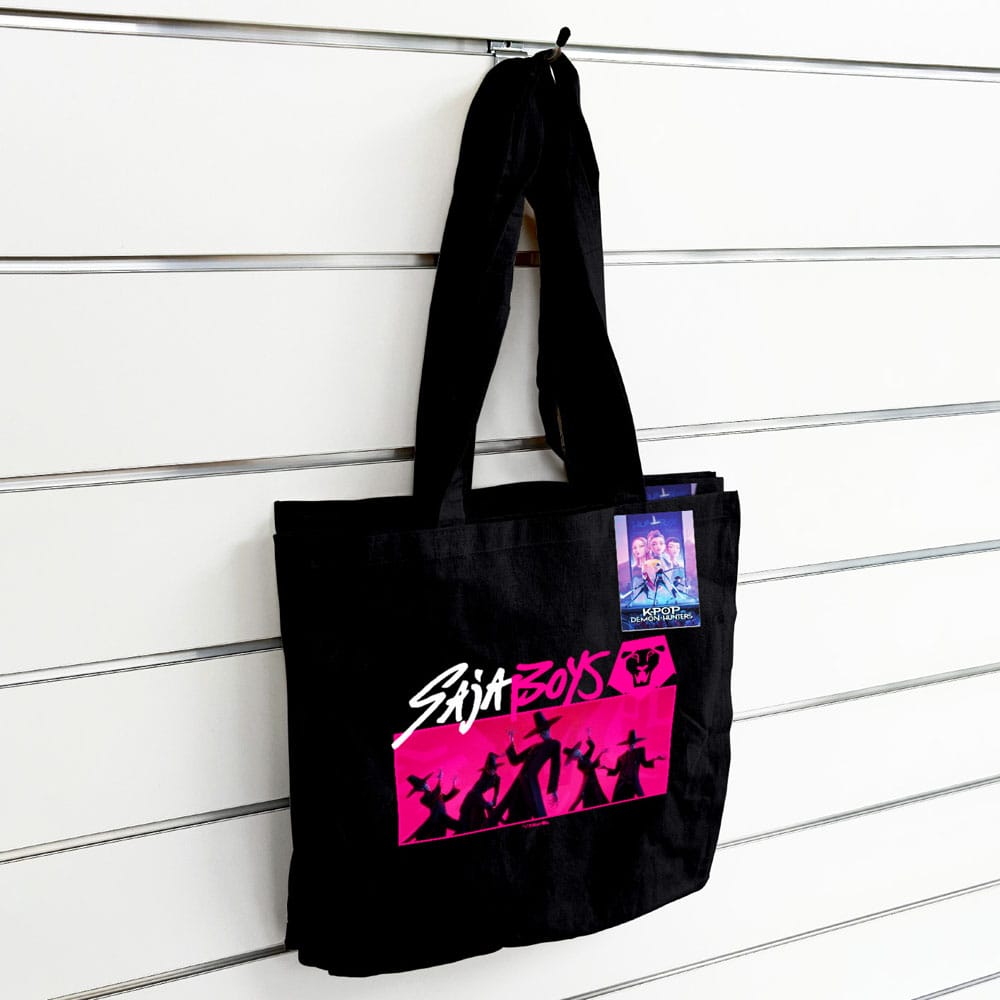 KPop Demon Hunters Tote Bag Saja Boys - Högkvalitativ och Officiellt Licensierad Pyramid International
