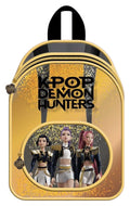KPop Demon Hunters Glitter Backpack Golden