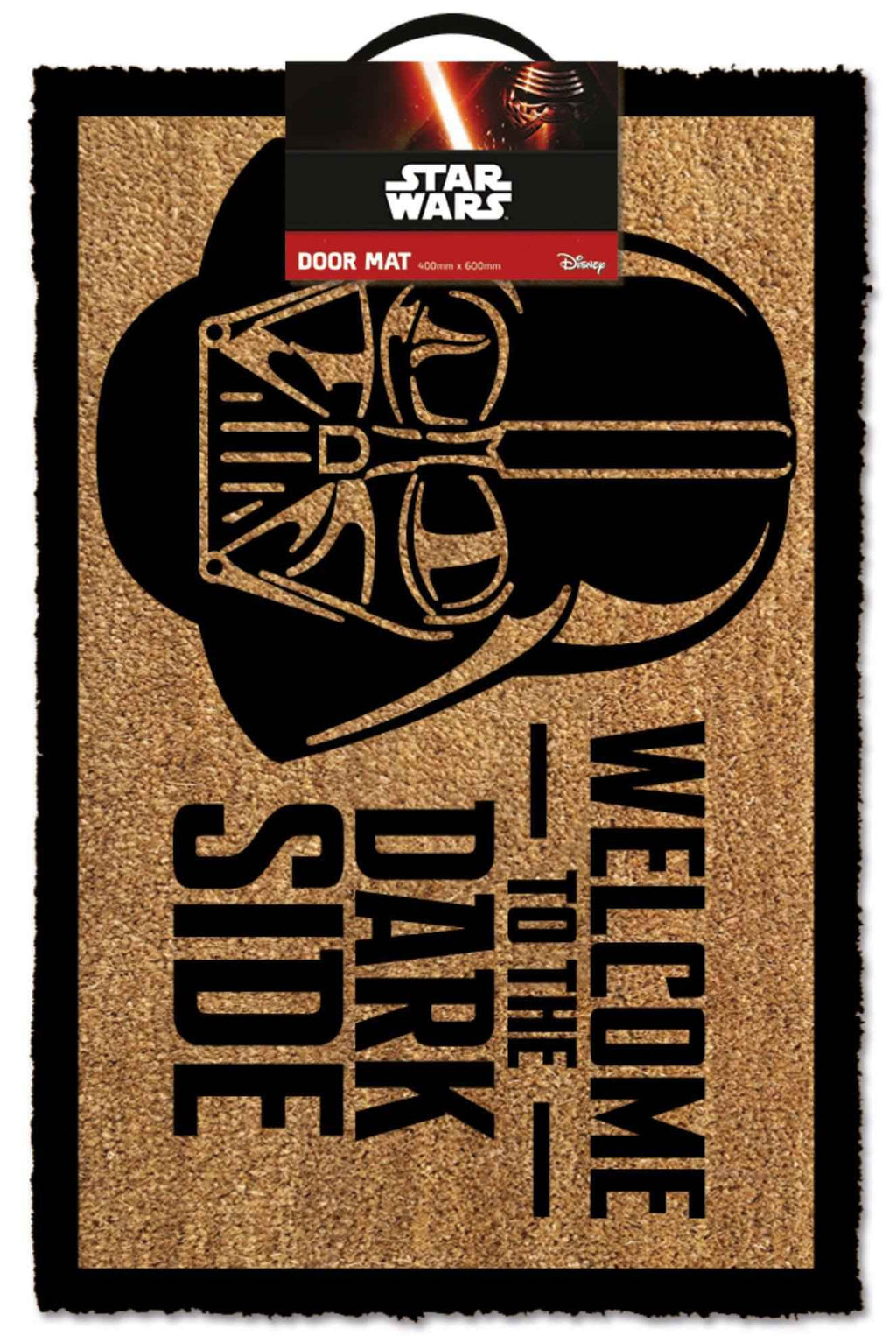 Star Wars Dörrmatta Välkommen till den Mörka Sidan 40 x 60 cm