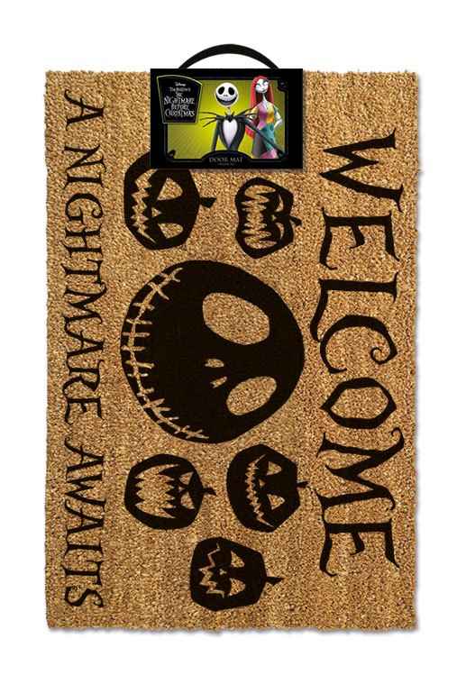 Entrématta Nightmare Before Christmas "En Mardröm Väntar" 40 x 60 cm