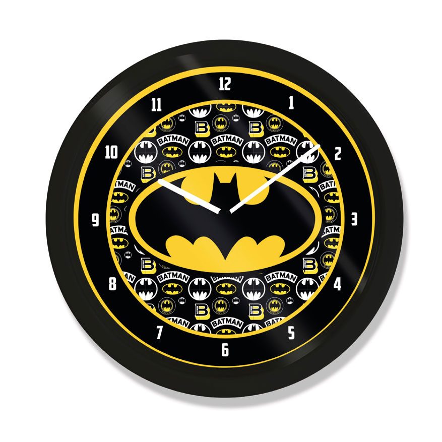 Batman Väggklocka med Logo Batman
