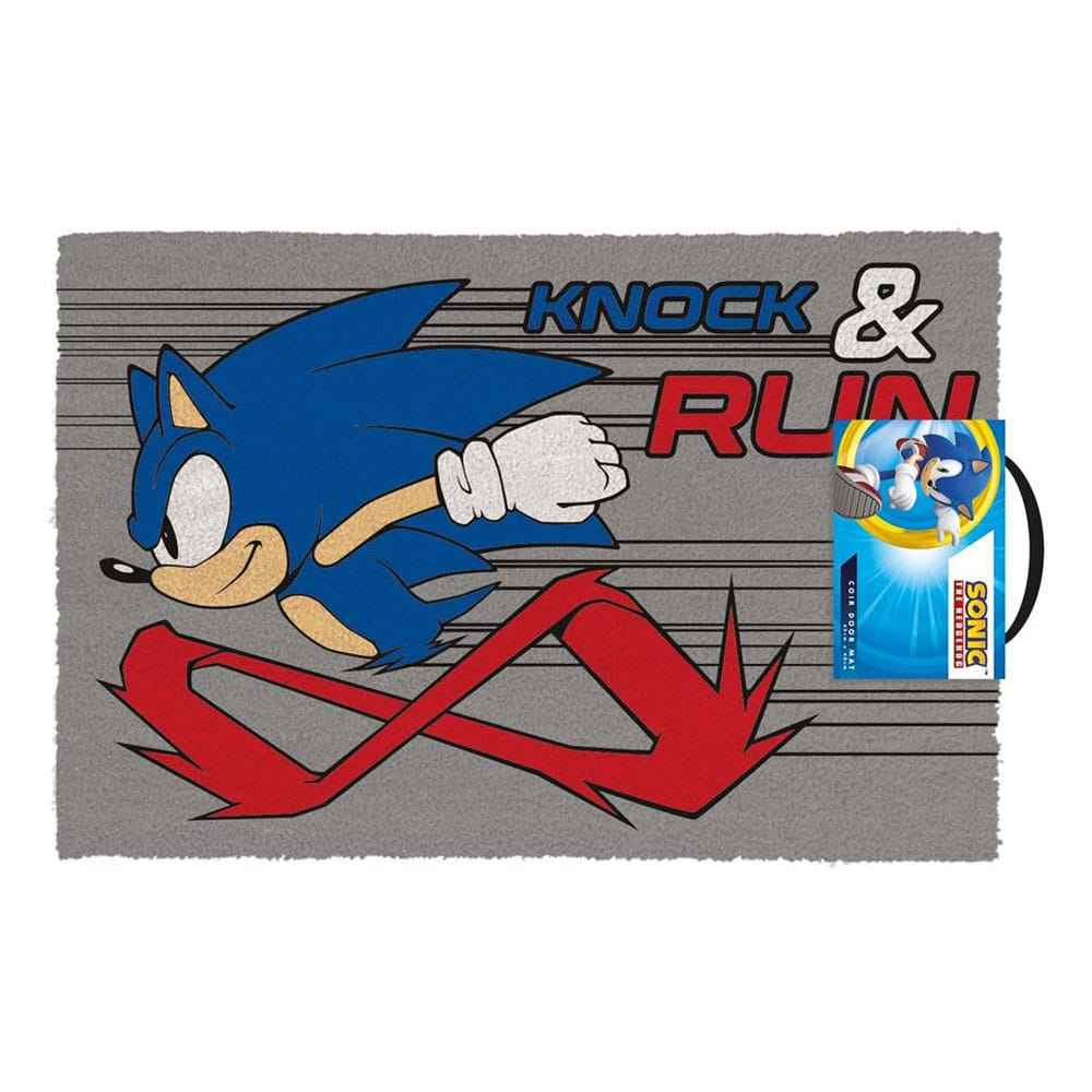 Sonic The Hedgehog Dörrmatta Knock And Run 40 x 60 cm