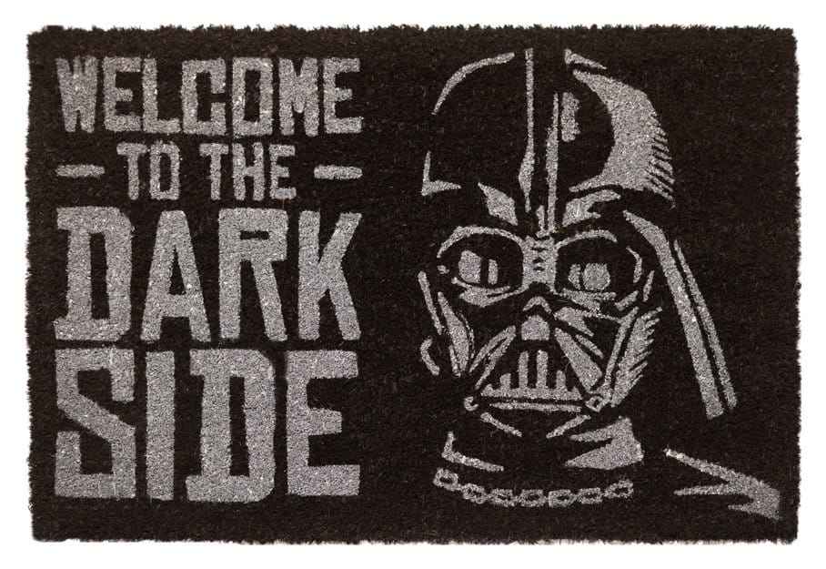 Star Wars Dörrmatta Välkommen till Den Mörka Sidan 40 x 60 cm