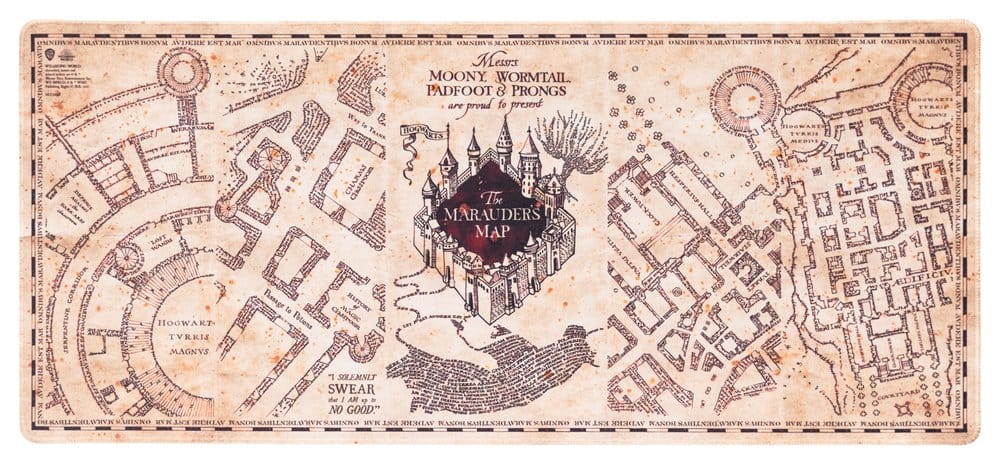 Harry Potter XL Musmatta Marauders Karta 80 x 35 cm