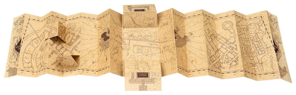 Harry Potter Karta Marauder's Map 18 cm