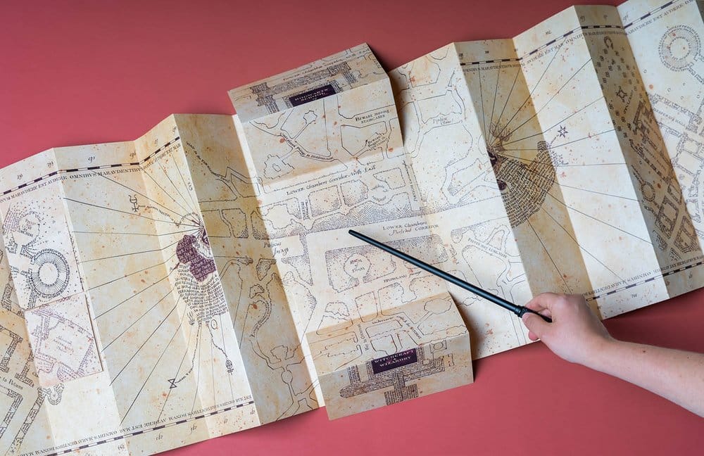 Harry Potter Karta Marauder's Map 18 cm
