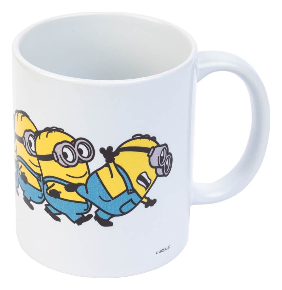 Minions Mugg Dave 350 ml – Keramikkopp med Blank Yta och Mikrovågssäker