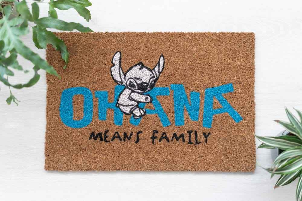Disney Stitch Dörrmatta Ohana 60 x 40 cm