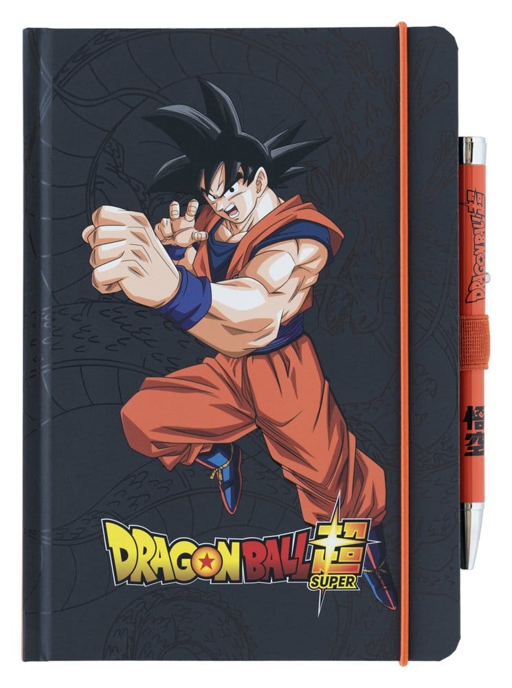 Dragon Ball Premium Anteckningsblock A5 med Projektor Penna Super Goku