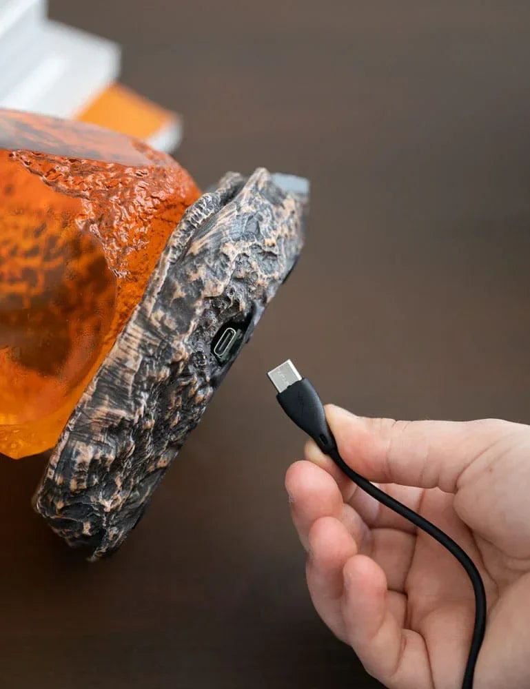 Jurassic Park Lampa med USB-C Amber Grupo Erik
