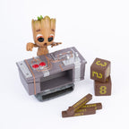 Marvel 3D Perpetual Calendar Groot Death Button 12 cm