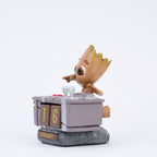 Marvel 3D Evig Kalender Groot Dödsknapp 12 cm