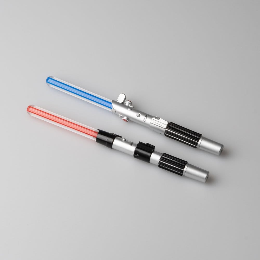 Star Wars Set med 2 Ljusstavspennor Luke Skywalker & Darth Vader