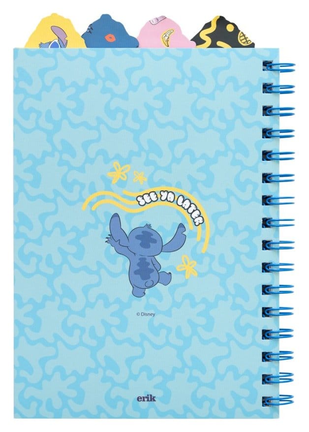 Disney Stitch Projekt Anteckningsblock A5