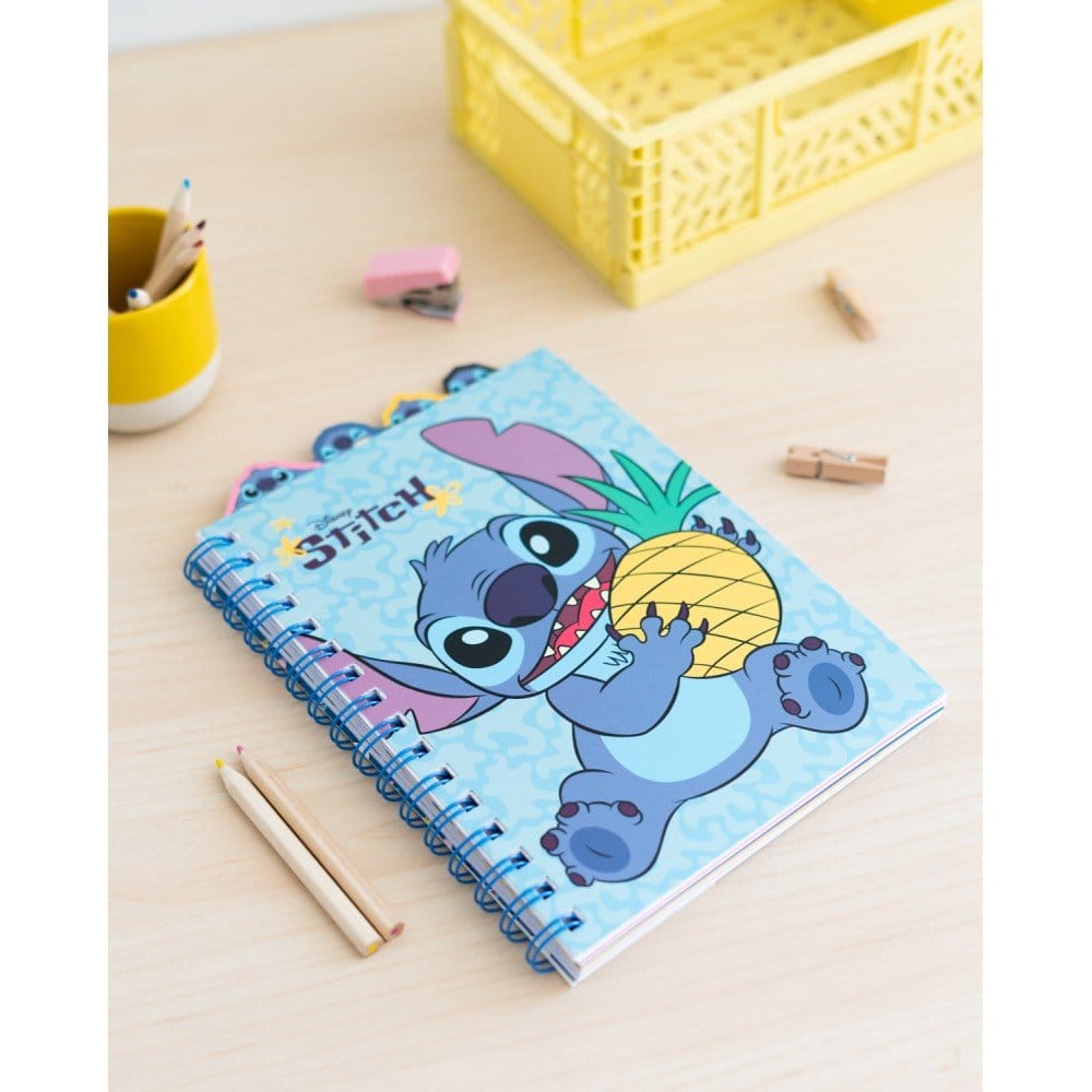 Disney Stitch Project Anteckningsblock A5