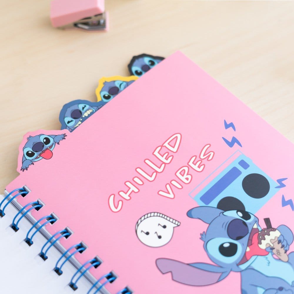 Disney Stitch Projekt Anteckningsblock A5