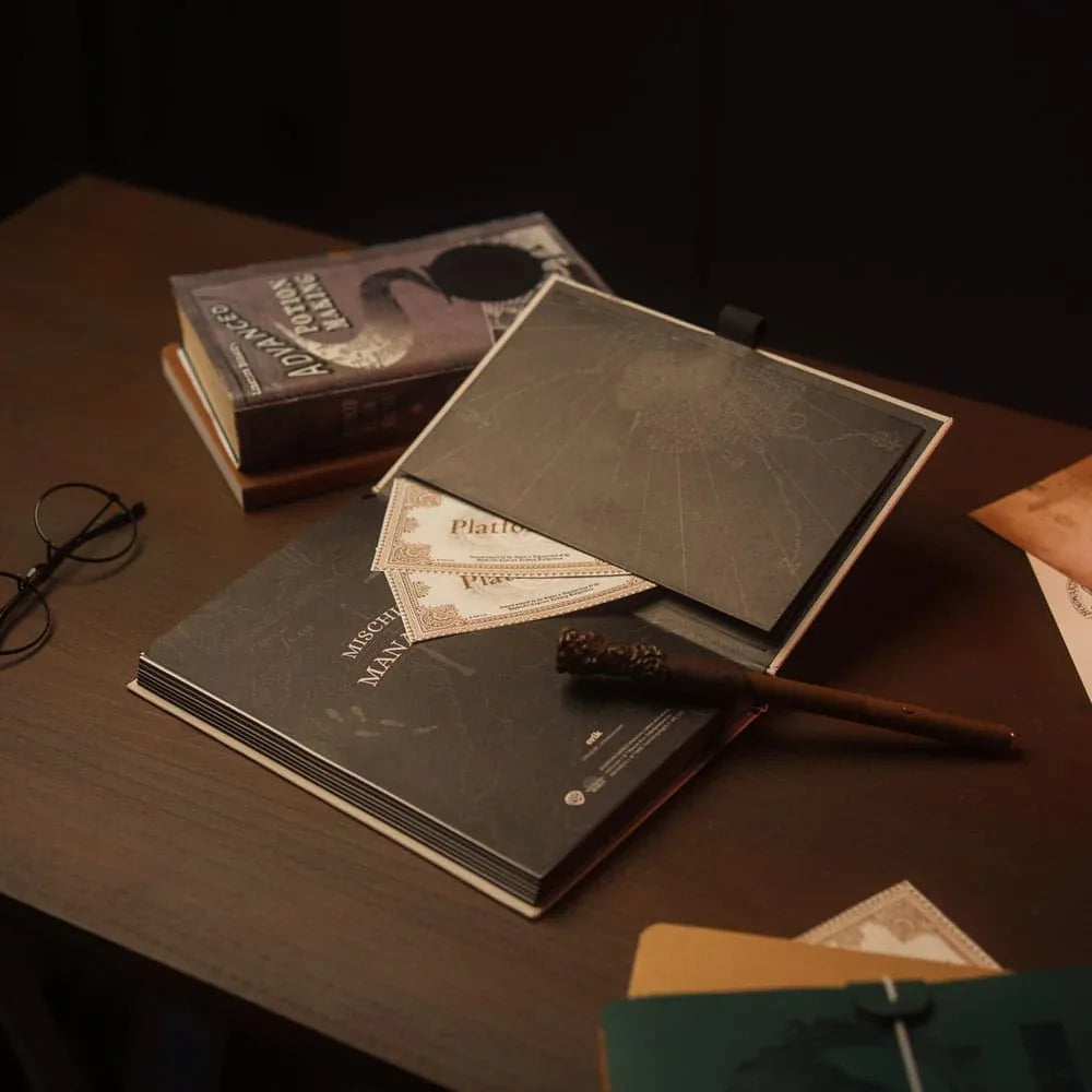 Harry Potter Premium Anteckningsblock A5 med Ljus Marauder's Map Grupo Erik