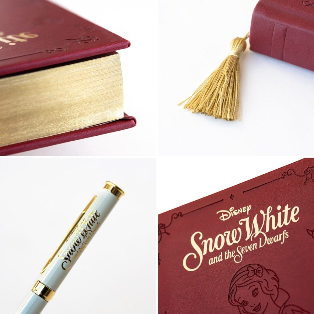 Snow White Premium Anteckningsblock with Pen Set A5