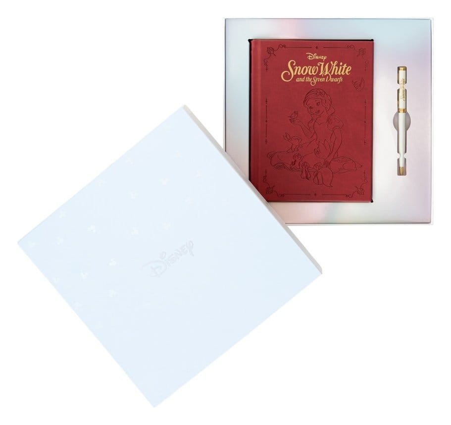 Snow White Premium Anteckningsblock med Pennset A5