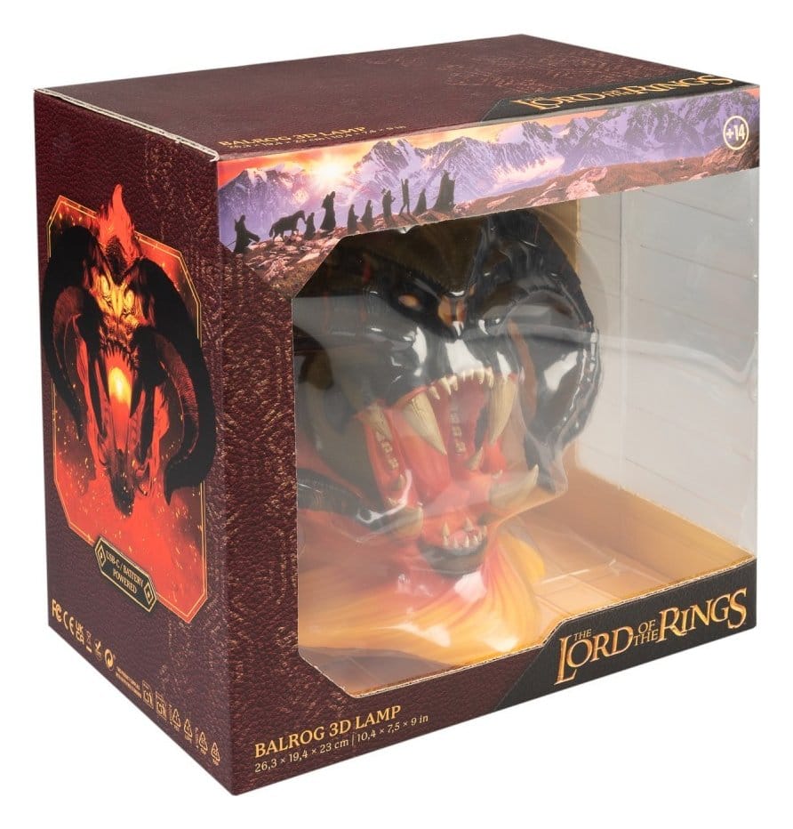 The Lord of the Rings Lamp Balrog 19 cm